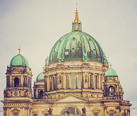 Image showing Retro look Berliner Dom