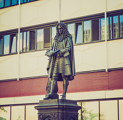 Image showing Leibniz Denkmal Leipzig