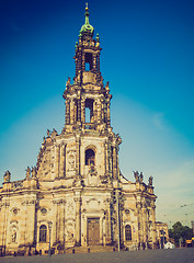 Image showing Dresden Hofkirche