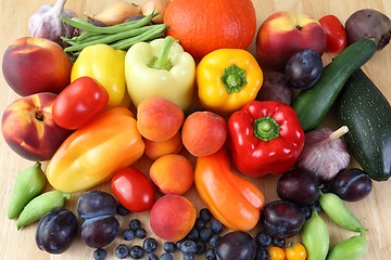 Image showing Fruits and vegetables.