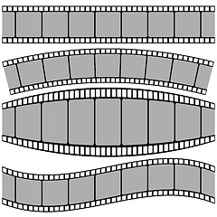Image showing set of Film strip