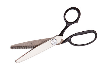 Image showing Retro scissors isolated