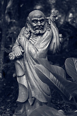 Image showing Arhat Kanakbharadvaja statue