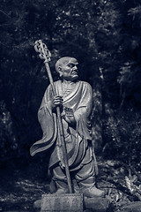 Image showing Arhat Kanakbharadvaja statue