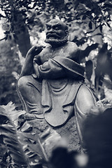 Image showing Arhat Kanakbharadvaja statue