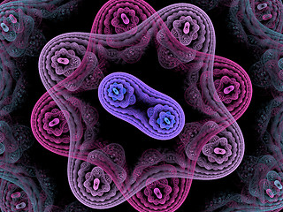 Image showing bacteria background render