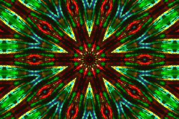 Image showing Bright abstract pattern