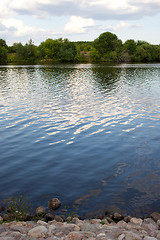 Image showing evening by the river