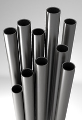 Image showing Metal tubes.