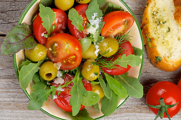 Image showing Tomatoes Salad