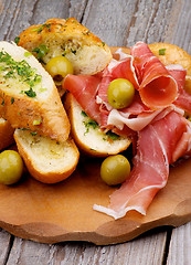 Image showing Jamon Tapas