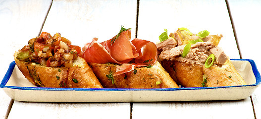 Image showing Tapas Bruschetta