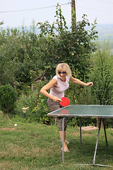 Image showing Table tennis