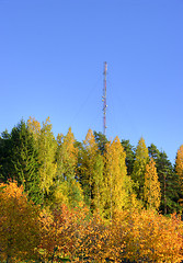 Image showing Radio mast