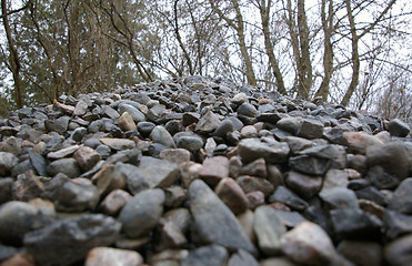 Image showing Pile of stones