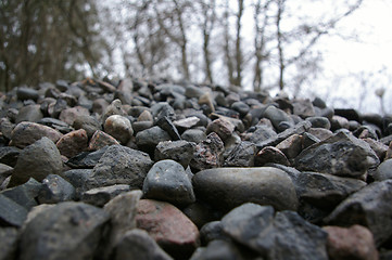 Image showing Pile of stones