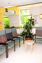 Image showing Hospital waiting room