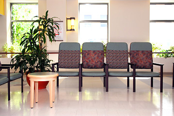 Image showing Hospital waiting room