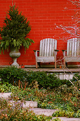 Image showing House patio