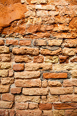 Image showing old brick wall texture