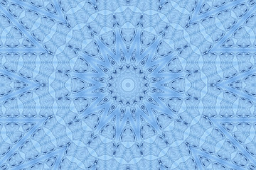 Image showing Blue background with abstract pattern