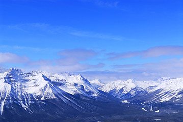 Image showing Winter mountains