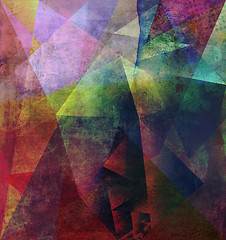 Image showing abstract polygonal artwork