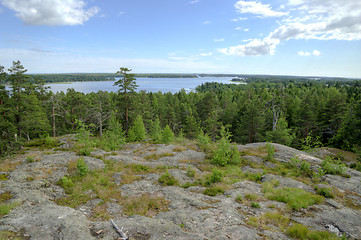 Image showing Top of hill