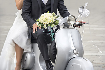 Image showing Young newlywed