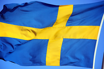 Image showing National flag of Sweden 