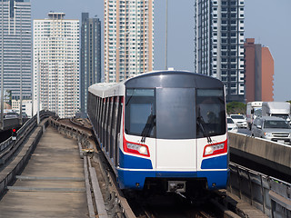 Image showing Urban Railway in Bangkok, Thailand