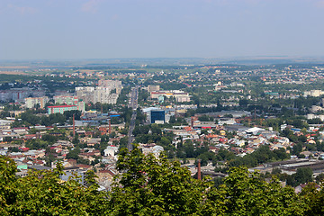 Image showing view to the house-tops in Lvov city