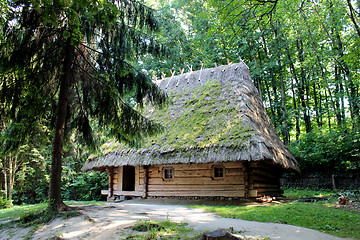 Image showing old rural house in Carpathian region