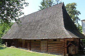 Image showing old rural house in Carpathian region