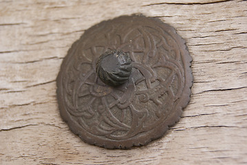 Image showing Metal ornament