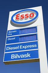 Image showing Esso sign