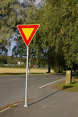 Image showing Warning triangle