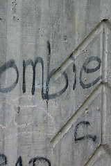 Image showing Zombie graffiti