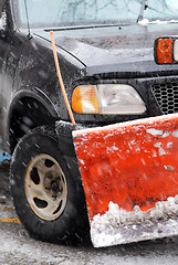 Image showing Snow plow