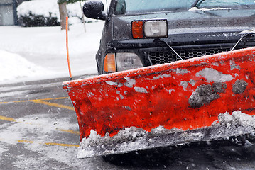 Image showing Snow plow