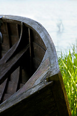 Image showing Wooden boat