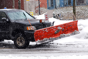 Image showing Snow plow