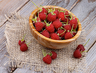 Image showing Raspberries