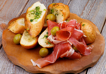 Image showing Jamon Tapas