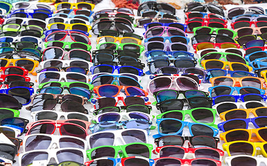 Image showing Colorful Sunglasses