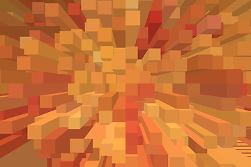 Image showing Brown abstract background