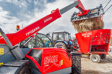 Image showing Agriculture wheel loader. Tyumen. Russia