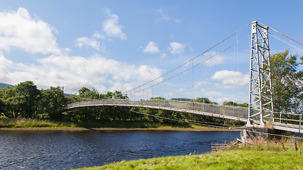 Image showing Old green bridge