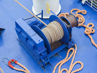 Image showing Anchor winches 