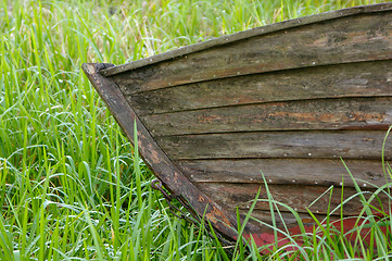 Image showing Wooden boat